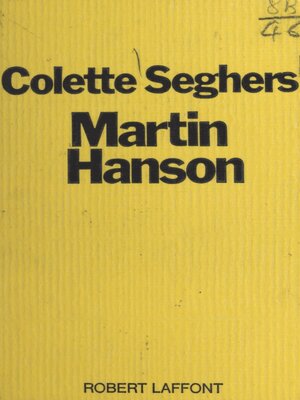 cover image of Martin Hanson